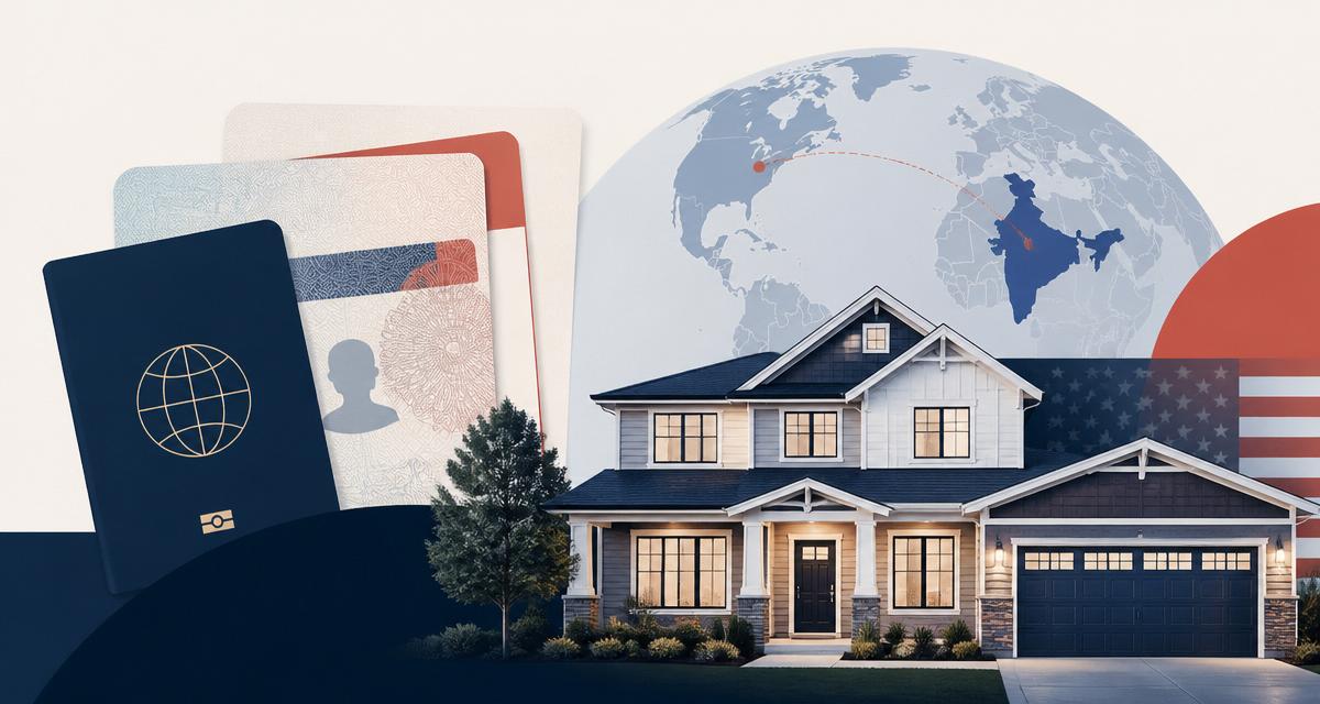 H-1B & NRI Mortgage Guide: How Visa Holders and NRIs Can Buy or Invest in a U.S. Home